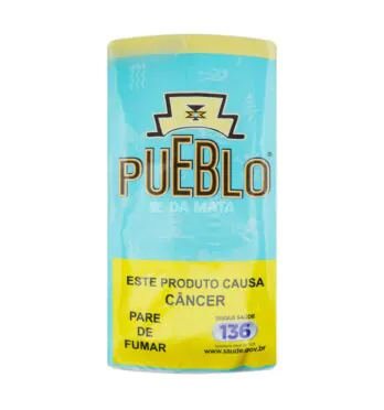 Pueblo Blue 30g de frente tabacaria da mata