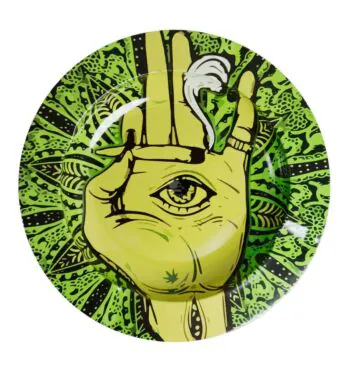 Cinzeiro de Metal Green Hands