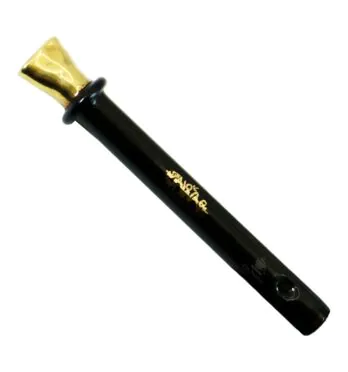 Piteira de Vidro Golden Tips All Black Zav Nai 6mm