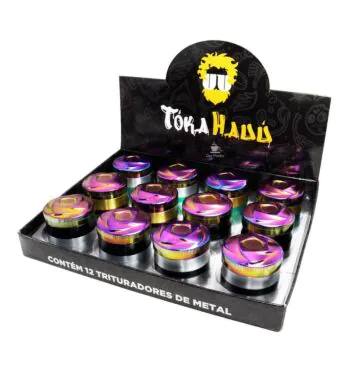 Caixa de Dichavador de Metal Tokahauú 4 Partes
