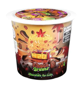 Copo ChocoGrower Brisa 4i20 Afghan Kush de frente