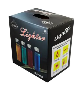 Caixa de Isqueiro Chama Lighter C/50