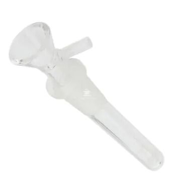 Tubo Downstem de Vidro de lado