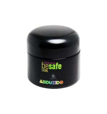Pote de Vidro UV Abduzido Besafe 50ml de frente