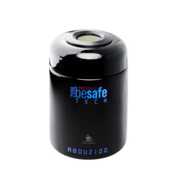 Pote de Vidro UV ABDZ Besafe Tech 250ml de frente