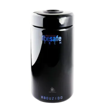 Pote de Vidro UV ABDZ Besafe Tech 1000ml de frente
