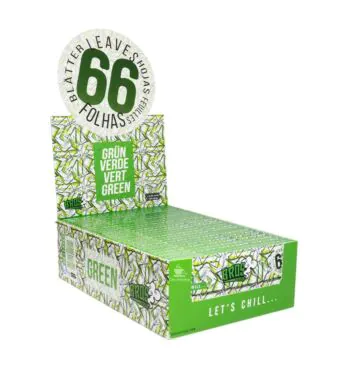 Caixa de Seda Bros 66 Green King Size 