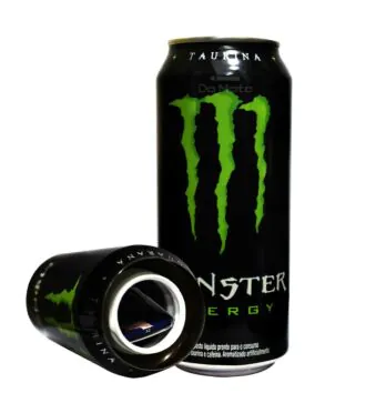 Esconderijo Energético Monster aberto