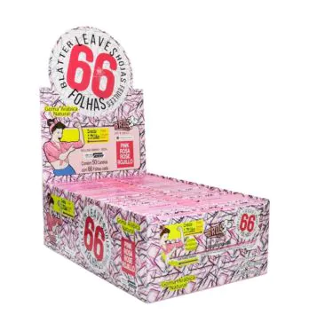 Caixa de Seda Bros Com 66 Folhas