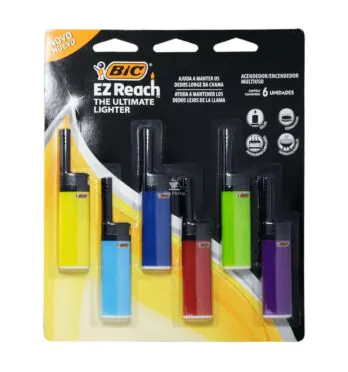 Cartela de Isqueiro Bic EZ Reach