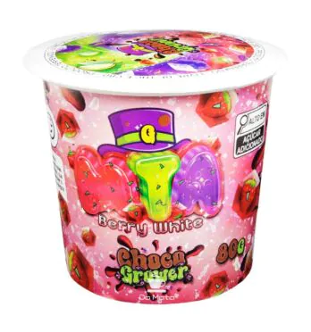 Bala ChocoGrower Mta Gomas Francesas Berry White de frente