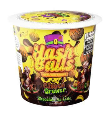 Copo ChocoGrower Hash Balls Chocolate Ao Leite 80g de frente