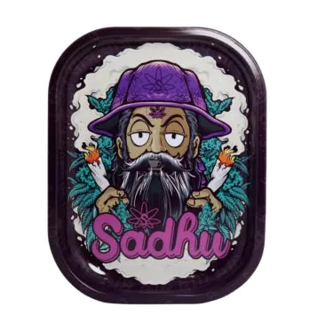 Bandeja de Metal Sadhu Folhas Green