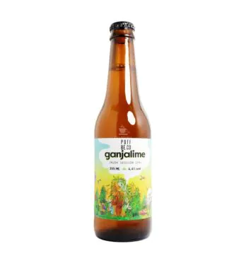 Cerveja Puff Beer Ganjalime 355 ml 