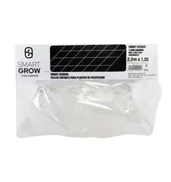 Tela de Suporte p/ Plantas de Polietileno Smart Grow 2,5 x 1,20 de frente tabacaria da mata