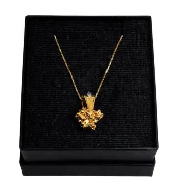 Pingente Budz Flowers 24k