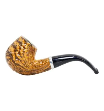 Cachimbo de Acrílico Curvo Marrom