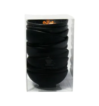 Caixa de Mini Cuia de Silicone Sadhu All Black
