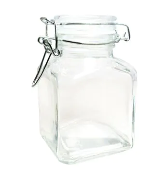  Pote Hermético de Vidro 180ml
