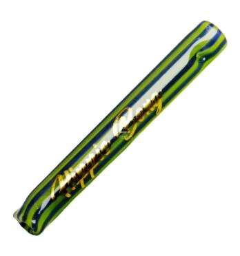 Piteira de Vidro Hippie Bong Verde Escuro 7mm
