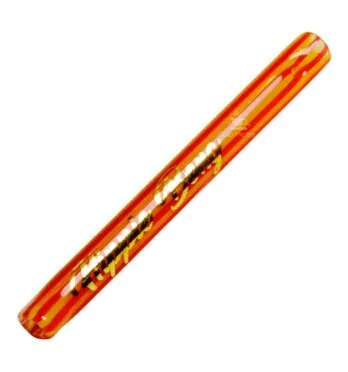 Piteira de Vidro Hippie Bong Laranja 5mm