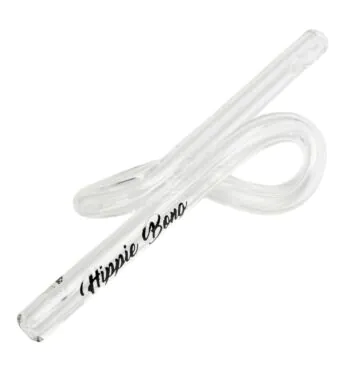 Piteira de Vidro Hippie Bong Looping 6mm