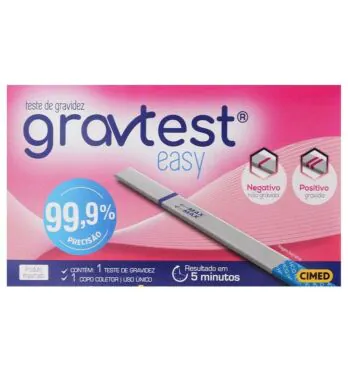 Teste De Gravidez Easy 5 Minutos Cimed