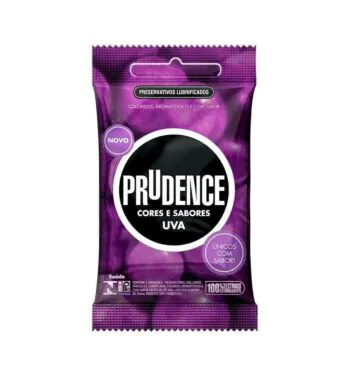 Preservativo Prudence Uva c/3 Uni.