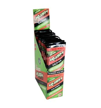 Caixa de Blunt Kush Wraps Ultra Kiwi Strawberry 