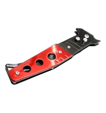 Canivete Stainless Steel Knife Red fechado