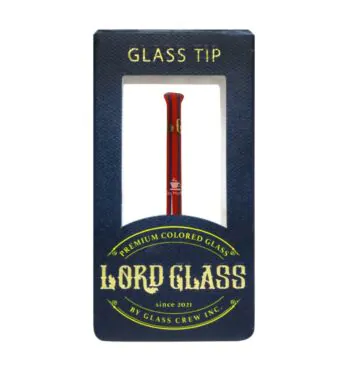  Piteira de Vidro Lord Glass Vac-Stack Red