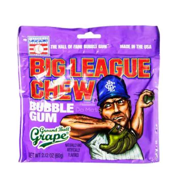 Chiclete Importado Big League Chew Grape