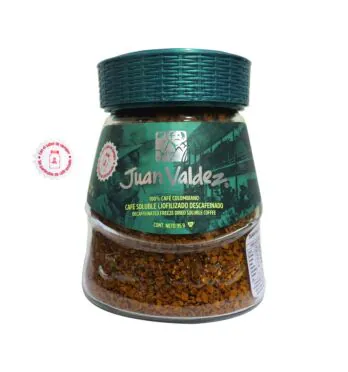 Café Descafeinado Colombiano Juan Valdez 95g
