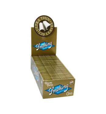 Caixa de Seda Smoking Gold 1 1/4