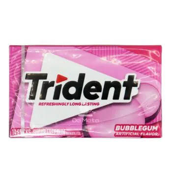 Chiclete Trident Importado Bubblegum