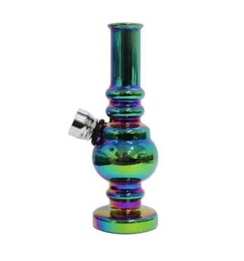 Mini Bong de Vidro Espelhado 3