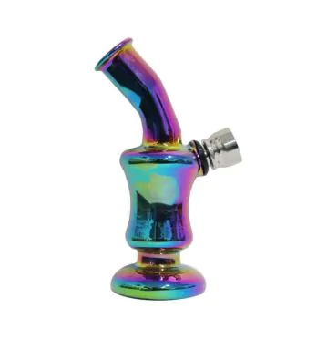 Mini Bong de Vidro Espelhado 4