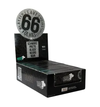 Caixa de Seda Bros Black King Size