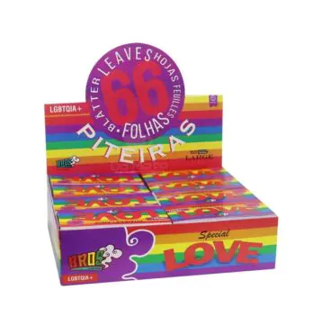 Caixa de Piteiras Bros Love 66