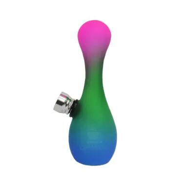 Mini Bong de Vidro Pin Color