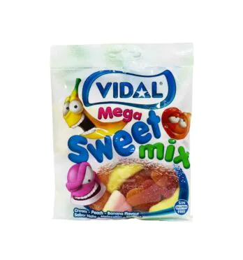 Bala de Goma Vidal Mega Sweet Mix 100g