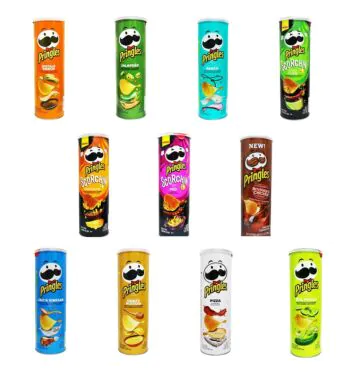 Kit Batatas Pringles Importadas 11 sabores 