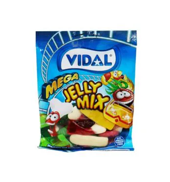 Bala de Goma Mega Jelly Mix 100g