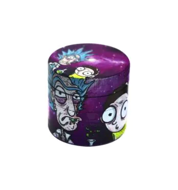 Dichavador de Metal 4 Partes Rick and Morty - Bong