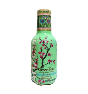 Chá Arizona Green Tea With Ginseng and Honey 500ml