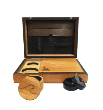 Rolling Box Wood Burning Wave