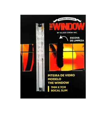 Kit de Piteira de Vidro Glass Crew The window 7mm