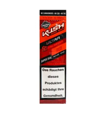 Blunt Kush herbal wraps Ultra Red
