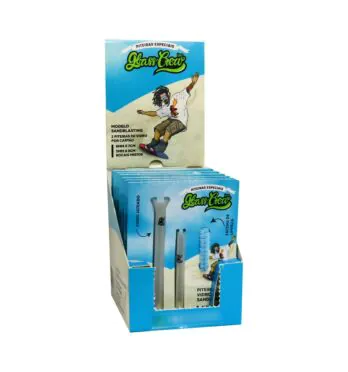 Caixa de Kit de Piteira de Vidro Glass Crew Sandblasting 6mm & 5mm