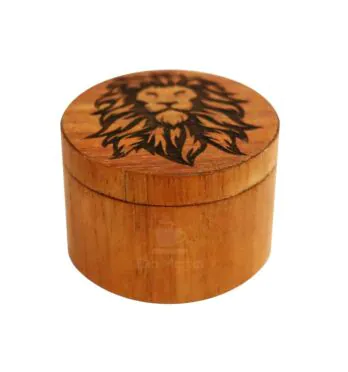 Dichavador Wood Burning Médio Lion